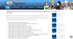 Desktop Screenshot of fitrac.org.br